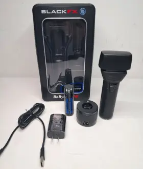 Fx79fsmb Babyliss Pro Fx One Black All Metal Double Foil Shaver Fx79fsmb Babyliss Pro Fx One Black All Metal Double Foil Shaver