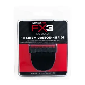 Fx903b Babyliss Pro Babylisspro Fx3 Black Titanium Carbon-nitride Fade Blade Fx903b Babyliss Pro Babylisspro Fx3 Black Titanium Carbon-nitride Fade Blade