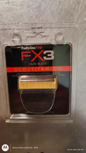 Fx903g Babyliss Pro Fx3 Dlc Titanium Fade Replacement Blade Fits Fxx3c Clipper #fx903g