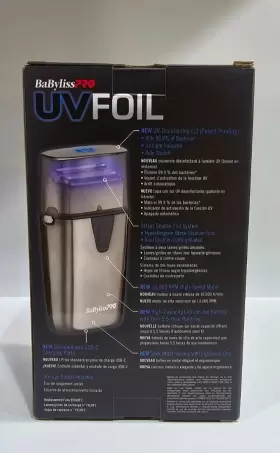 Fxlfs2 Babyliss Pro Uv-disinfecting Metal Double Foil Shaver #fxlfs2 #3