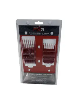 Fxx3cgr Babyliss Pro Babylisspro Fx3 Attachment Red Clipper Guards #fxx3cgr For Clippers