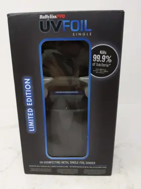 Babylisspro 074108483140 Uvfoil Single Foil Uv-disinfecting Metal Shaver Babylisspro 074108483140 Uvfoil Single Foil Uv-disinfecting Metal Shaver