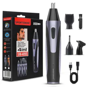 Bailight 445042976983 Nose Hair Trimmer For Men Rechargeable Eyebrow Beard Waterproof