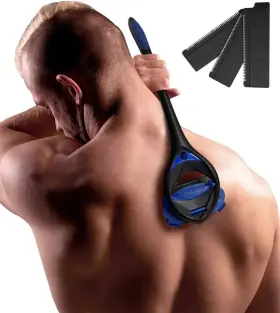 M0858 Bakblade 2.0 Elite Diy Back Hair Body Shaver Shave Wet Or Dry Brand New Sealed