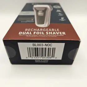 Bl003-n0c Bally Total Fitness Mens Shaver Rechargeable Dual Foil Mid#4590624 Nib Cordless #3