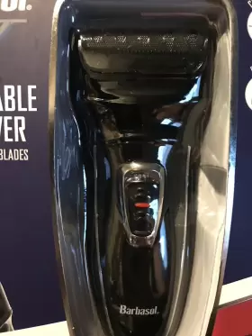 Cbf1-2001-blk Barbasol Rechargeable Foil Shaver Pop Up Trimmer With Stainless Steel Blades New-barbasol #2