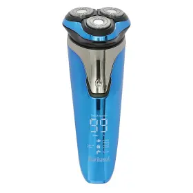 Pjemcbr11003bbx Barbasol Mens Rechargeable Wet/dry Lcd Lithium Rotary Shaver With Pop-up