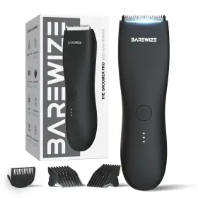 Barewize 796520132245 Body Hair And Pubic Trimmer For Men Waterproof Type-c Rechargeable Led