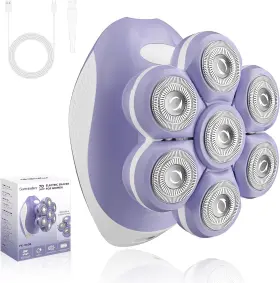 Bartrimber 445047664694 7d Electric Razor For Women Fast And Painless Full-body Shaver Legs Face