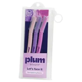Beacon Wellness 843445082527 Plum Beauty Dermaplaning Razors For Women 2-pack 6 Face Quick &