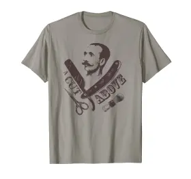Ejxbcmqeg1b Beard And Mustache Vintage Nul Gift Tee Barber Hair Salon Grooming Kit Hipster Outfit Men Small Grey