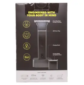 Beard Club 855562007949 2-in-1 Waterproof Body And Groin Trimmer With Extra Wide Blade #3