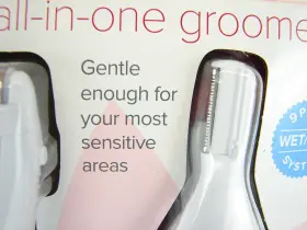 Beauty 360 050428332948 Cordless All In One Groomer 9 Pieces Wey And Dry System 4 Blades Pink #3