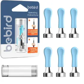 Bebirdpromax 972403829851 Ear Wax Removal Tool Replacement Tips 6 Pcs For Wet/dry Earwax Cleaning Ori