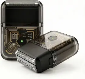Beclerpur Myt01-1 Electric Foil Shavers For Men Mini Portable Travel Shaver 3-blade Reciprocatin