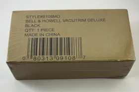 9108mo Bell And Howell 080313091087 Vacutrim Deluxe Titanium Blade Cordless Beard Trimmer #9108mo New 9108mo Bell And Howell 080313091087 Vacutrim Deluxe Titanium Blade Cordless Beard Trimmer #9108mo New