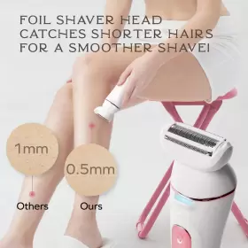 Bella Ciao 643620021347 9-piece Cordless Epilator For Women Facial Hair Removal #2