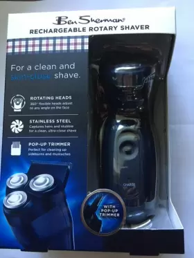 Be3233 Ben Sherman New Shavers For Men Rechargeable Electric Shaver