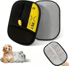 Beowui 859496163128 2pcs Purepath Hair Removal Glove Pet Tool Reusable Too