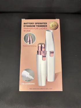 20654165487562025 Best 2 In 1 Rechargeable Lady Shaver Electric Eyebrow Trimmer Female Body Facial Lips