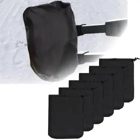 Bfxm-smc-66453 Bfxm 6pcs Side Mirror Covers Waterproof Car 6 25.9x 17.7in