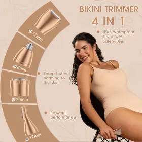 Blibee 760627248130 Hair Clippers And Bikini Trimmer For Women - Waterproof Electric 4 #2