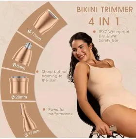 Bb-0909 Blibee Bikini Trimmer And Hair Clippers For Women Waterproof Electric Razor U40 #2 Bb-0909 Blibee Bikini Trimmer And Hair Clippers For Women Waterproof Electric Razor U40 #2