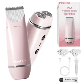 Bv001 Bluefair Bikini Trimmer For Women 2 In 1 Electric Razors
