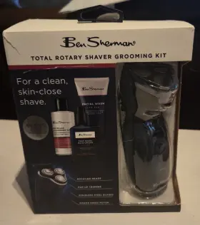 Bob Sherman 849525100143 Ben Total Rotary Shaver Grooming Kit