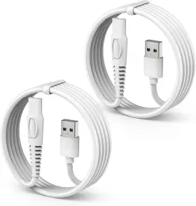 Boeea 711181384055 2 Pcs Charging Cable For Flawless Legs Shaver 5v Charger Cord Finishing Tou