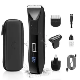 945-3 Bomic Manscape 3-in-1 Body Trimmer For Men Groin Pubic And Ball Hair Shaver No-nick