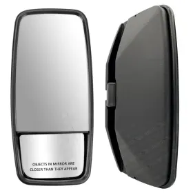8980483150 Boursin Outside View Door Mirror Lh Compatible With Isuzu Driver Side Black