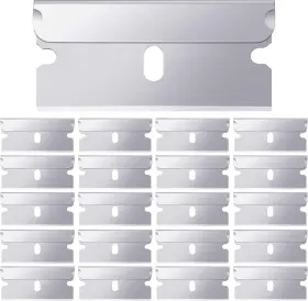 99541 Brand Honoson 20 Pcs Industrial Single Edge Razor Blades 100% Carbon Steel