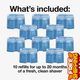 10069055140748 Branded Braun Clean And Renew Refill Cartridges Ccr Replacement Cleaner Pack Of 10 New #2
