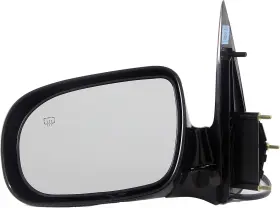 1331-5028l Branded 955-057 Driver Side Power Door Mirror - Heated / Folding Black