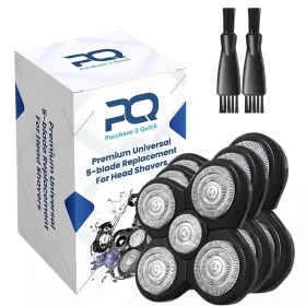 Branded 445018994973 3 Pack Replacement Blades For Freebird Flex Series Head Shaver Bald Men Set