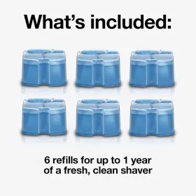 46498 Branded Braun Clean And Renew Refill Cartridges Lemon Scent 6 Count Pack Of 1
