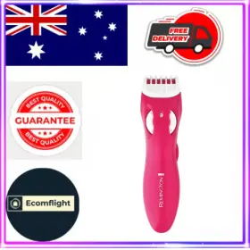 Bkt1004fau Branded Remington Women Beauty Trim Precise Washable Shape Bikini Hair Line Trimmer Pink