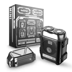 D03-b Branded Mini Afeitadora El Ctrica Recargable Port Til Para Hombres