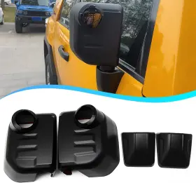 Gft021b Branded A Pair Black Car Mirror Caps For Toyota Fj Cruiser Xj10 Trd Off Road