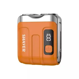 Usb-c-r18 Branded Double Ring Pocket Travel Shaver Mini Men Portable Beard Razor