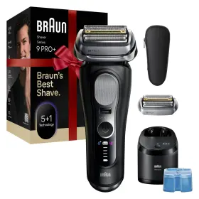 Braun 047400697881 Series 9 Pro Electric Shaver Wet Dry Auto Cleaning Dock 9660ccps Black