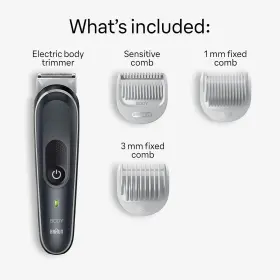 5514 Braun 069055136225 Nwt Mens Series 3 Body Groomer Brand New