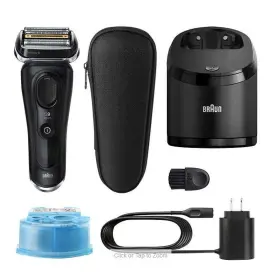 Braun 069055138199 Series 9 Shaver Cleaning Station Fluid 5.7oz/170ml Case Brush