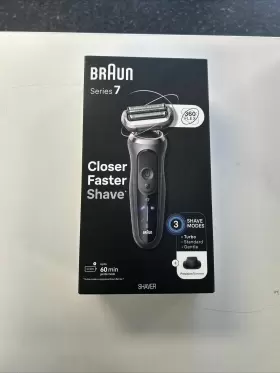 7120s Braun 069055139332 Series 7 Mens Electric Shaver Wet And Dry Shave Waterproof New Sealed