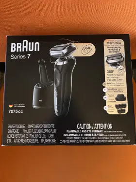 Braun 069055140420 7075cc Series 7 Men Shaver With Smartcare Center Precision Beard Trimmer