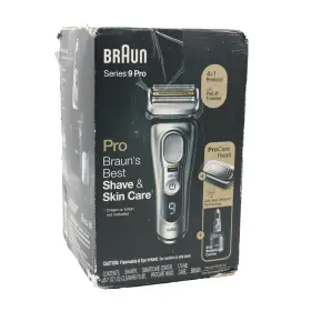 Braun 069055141298 See Notes Series 9 Pro 9487cc Wet And Dry Men S Foil Electric Razor Used