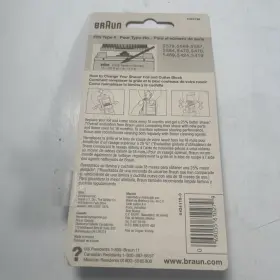 Braun 069055810279 New 3000 Series System 1-2-3 Foil And Cutterblock - Nos #2