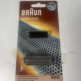 Braun 069055810279 New 3000 Series System 1-2-3 Foil And Cutterblock - Nos #3