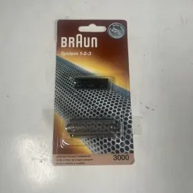 Braun 069055810279 New 3000 Series System 1-2-3 Foil And Cutterblock - Nos